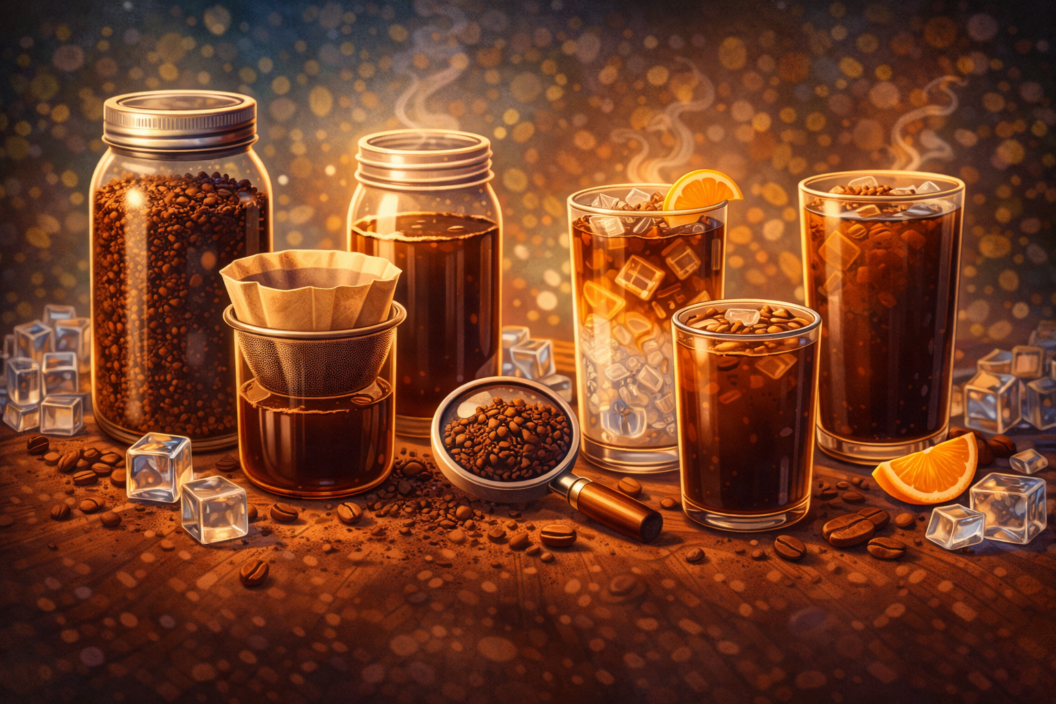 Cold Brew: como fazer café gelado suave, doce e pronto na geladeira