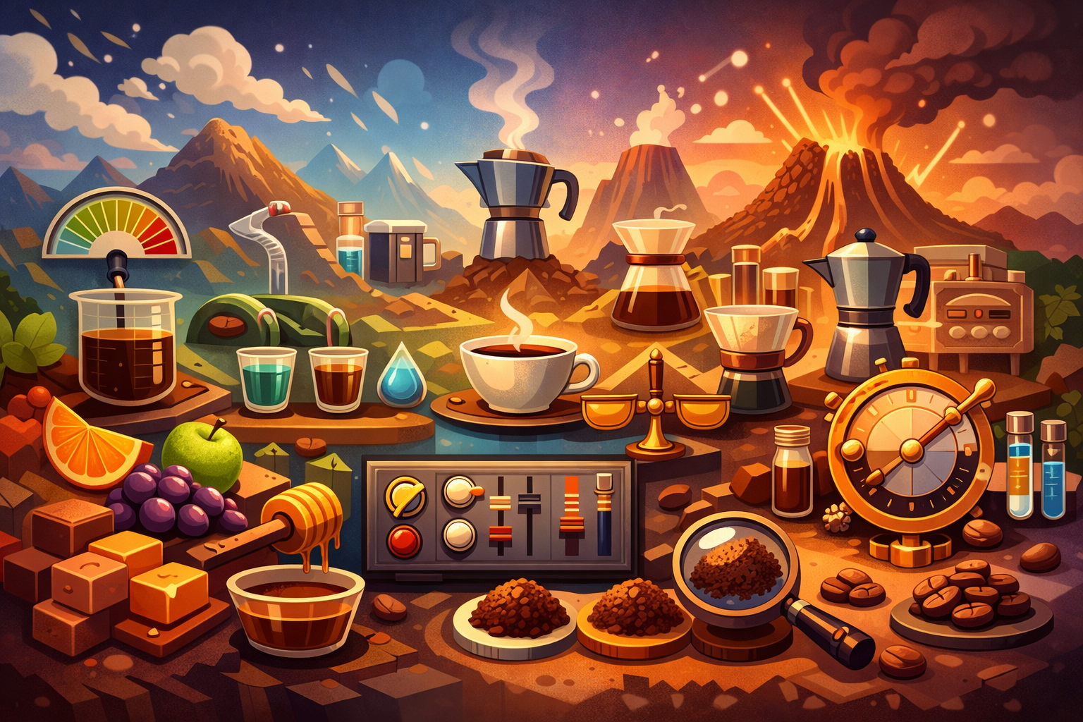 Glossário do Café (modo geek): acidez, corpo, doçura, extração, torra e moagem